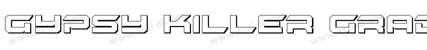 Gypsy Killer Gradien字体转换